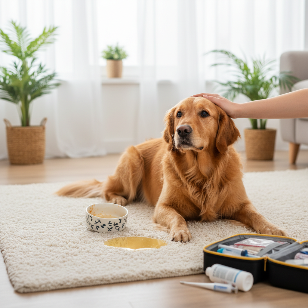 Gastroenterite em cachorro: sinais de alerta e como agir