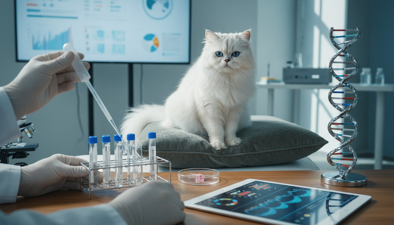 Doen&ccedil;a renal polic&iacute;stica em gato Persa: qual &eacute; a rela&ccedil;&atilde;o com a gen&eacute;tica? &mdash; Como os testes gen&eacute;ticos apoiam a preven&ccedil;&atilde;o