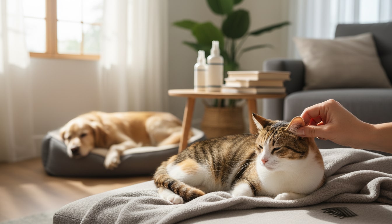 Gato pega carrapato de cachorro? Cuidados essenciais em casas com vários Pets — O papel da medicina de precisão na proteção personalizada