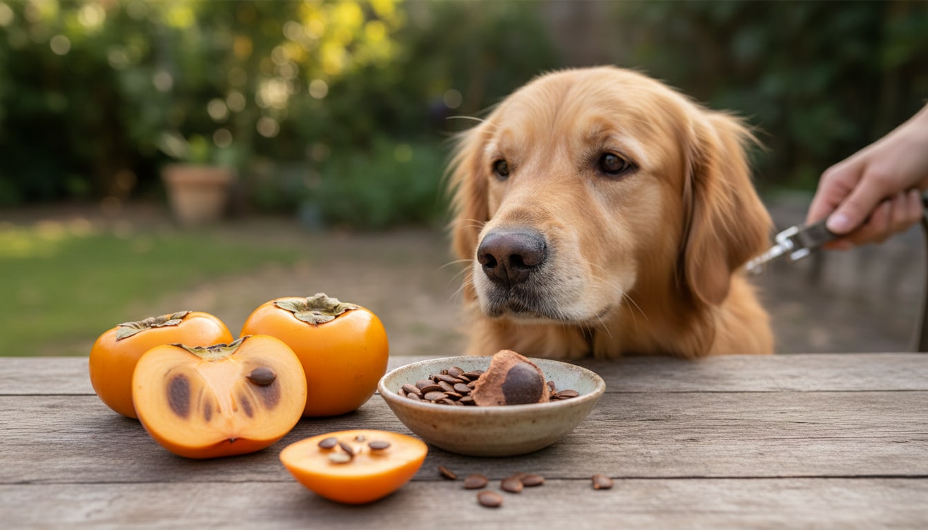 Cachorro pode comer caqui como petisco? Mitos e verdades sobre os benefícios da fruta — Como incluir alimentos naturais sem desequilibrar a dieta