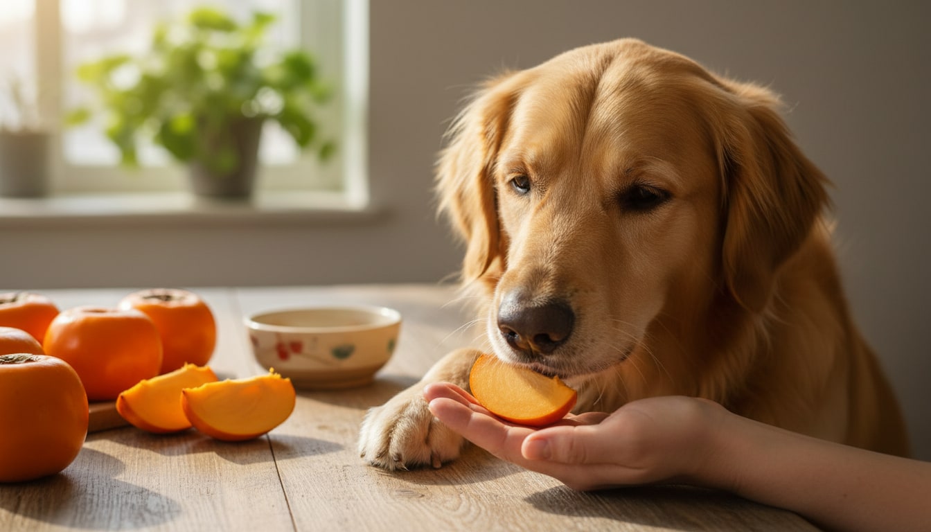 Cachorro pode comer caqui como petisco? Mitos e verdades sobre os benefícios da fruta — Ciência e cuidado andam juntos — petgenoma