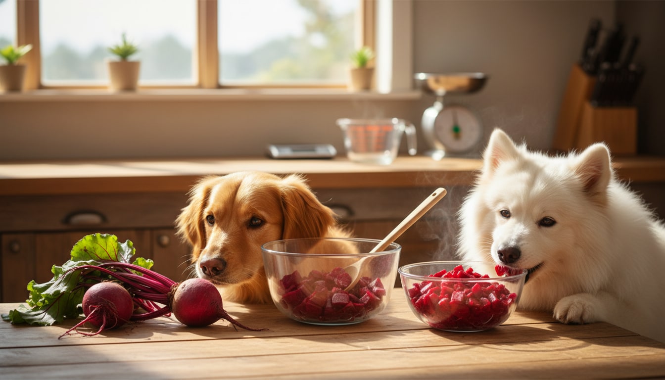 Cachorro pode comer beterraba? Benefícios, riscos e como oferecer com segurança — Como preparar e cortar antes de oferecer