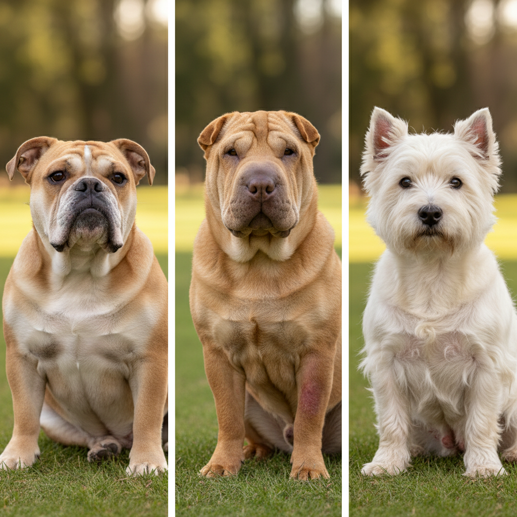 Piodermite canina: sinais de alerta e como agir para proteger seu c&atilde;o &mdash; Ra&ccedil;as mais predispostas &agrave; piodermite