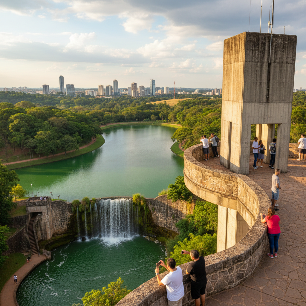 Parque Tanguá em Curitiba: o que ver e fazer na sua visita — O mirante: ponto alto da visita